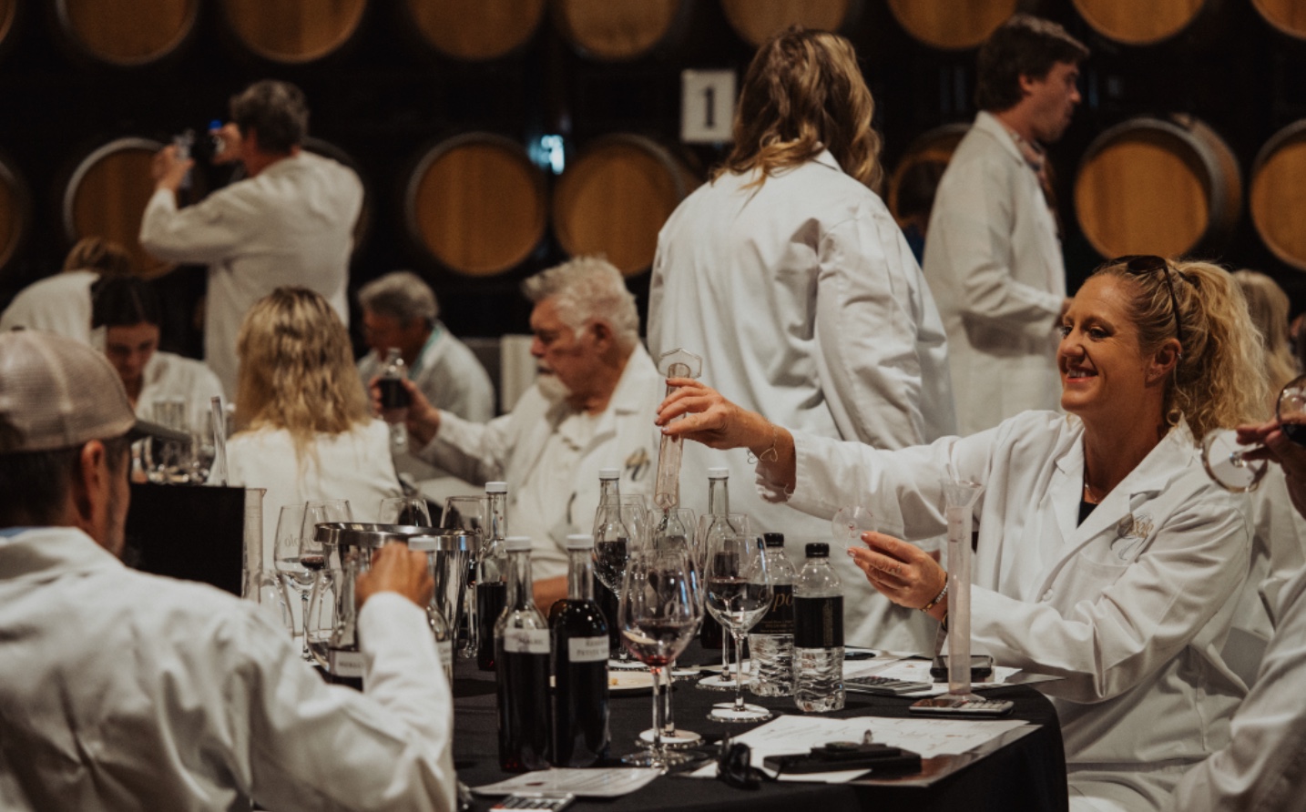 Blending Parties in the Barrel Room