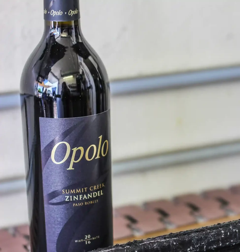 Bottle of Opolo Summit Creek Zinfandel