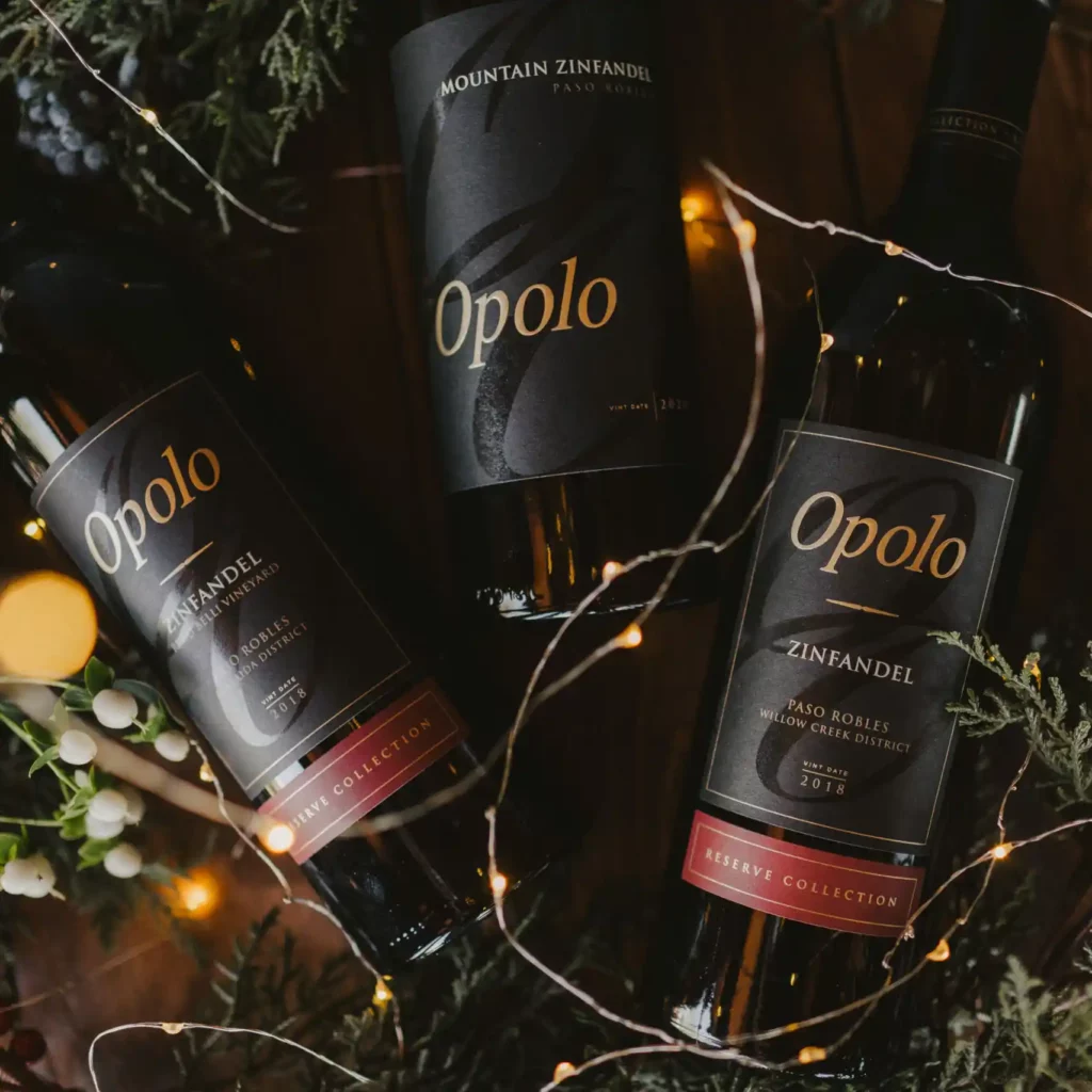 Opolo holiday wine gift set