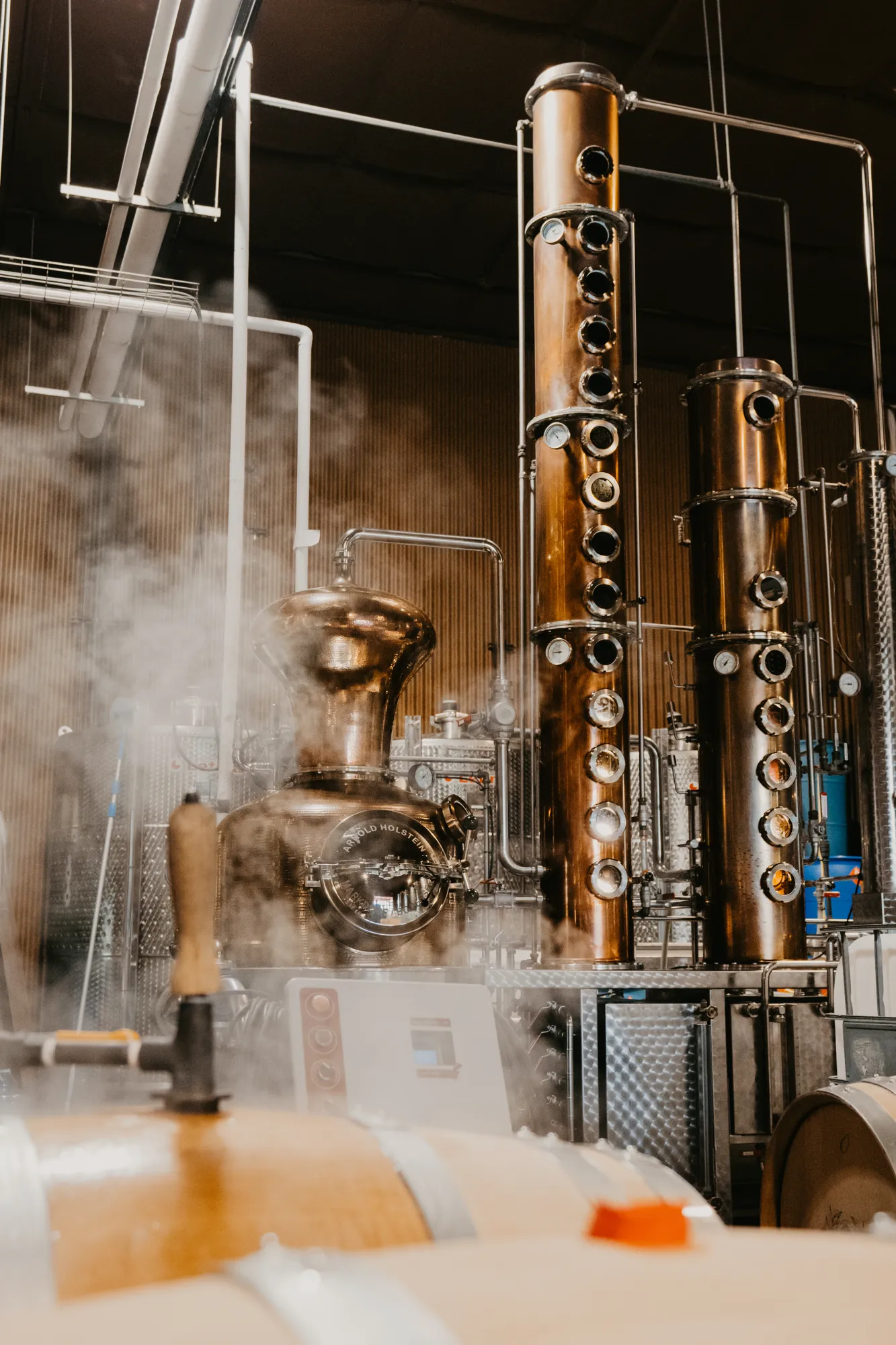 Distillery production equipment