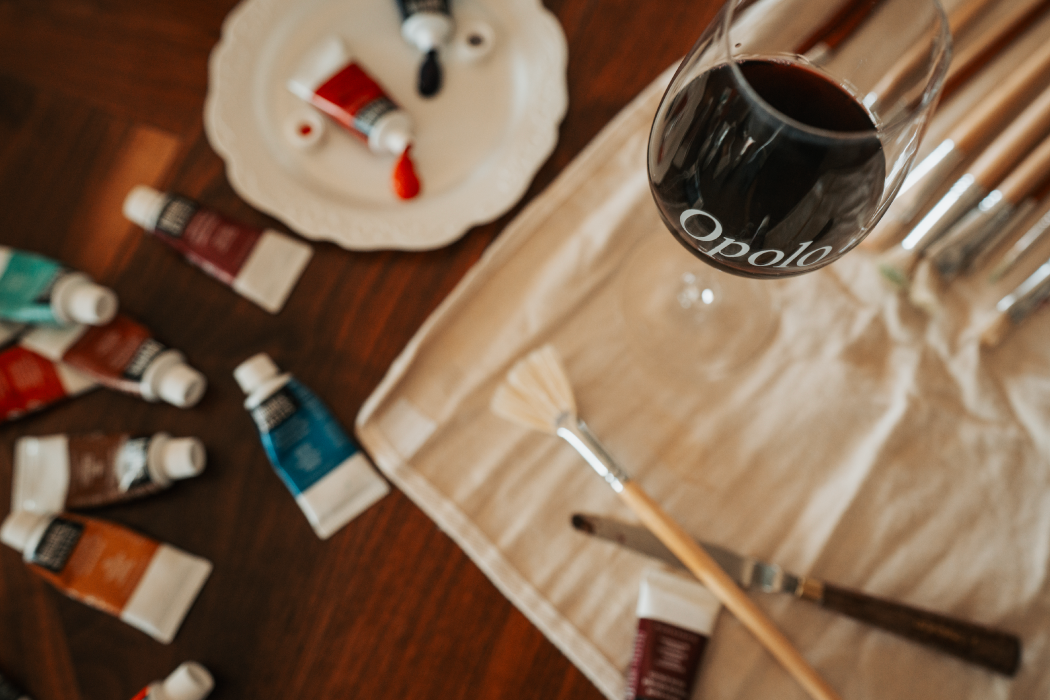 Paint and sip with Opolo!