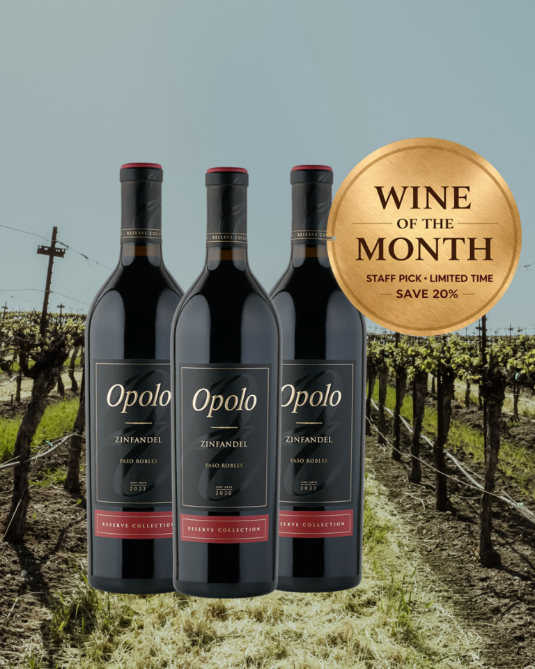 March Wine of the Month Reserve Zinfandel Trio