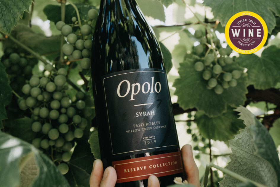 Opolo Central Coast Wine Competition - Double Gold, Best of Class - 2021 Reserve Willow Creek Syrah